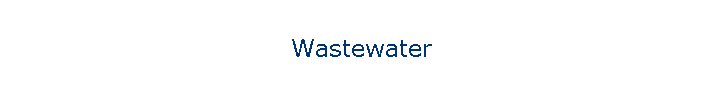 Wastewater